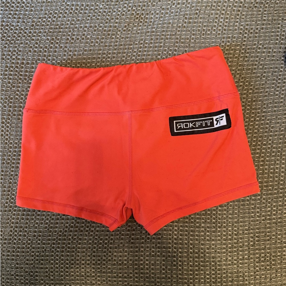 RokFit Women's Hot Red Shorts